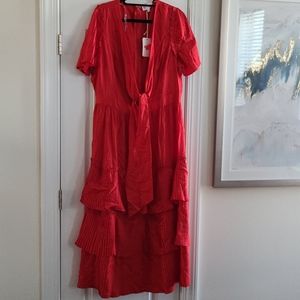 Long Red Maxi Dress